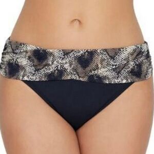 Bleu Rod Beattie Skin Game Sarong Hipster Bikini Bottom 14 NWT